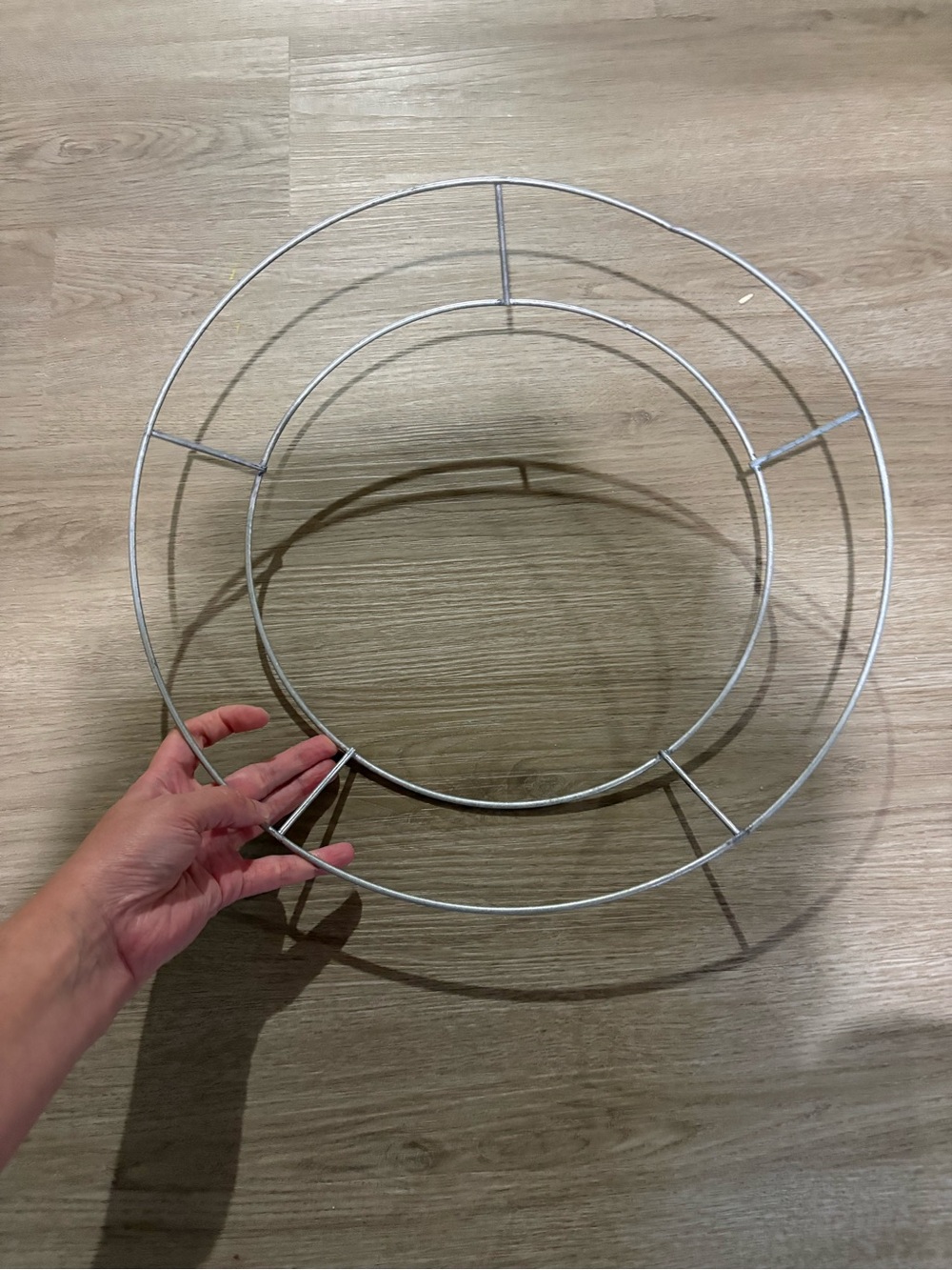 Round Metal wreath base for crafting